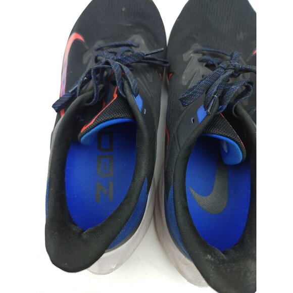 Nike Air Zoom Winflo 7 Running Shoe Mens 13 Blue Red Black Training Sneaker - Picture 7 of 10